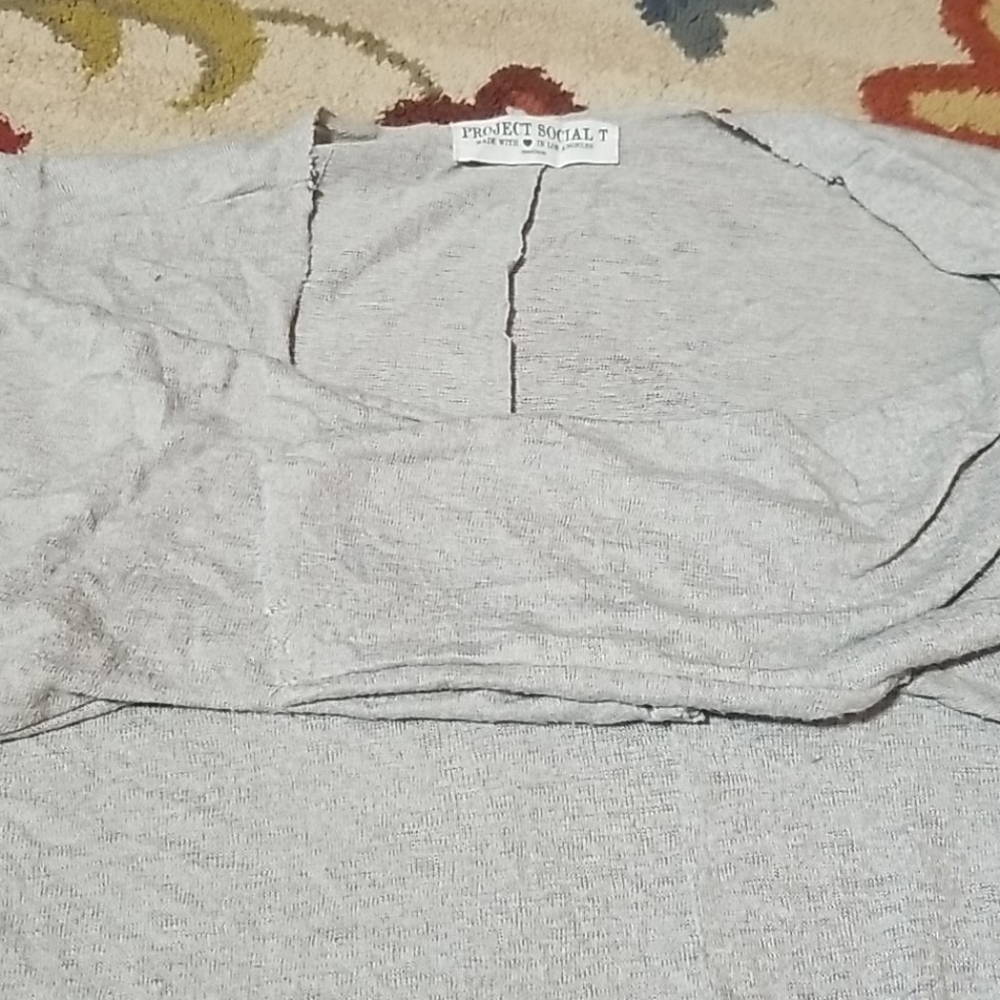 Oversized top 3/4 sleeve